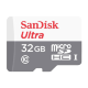 Карта памяти SanDisk Ultra microSDHC 32Gb UHS-I U1 Class10 + SD Adapter 2 - Изображение 115375