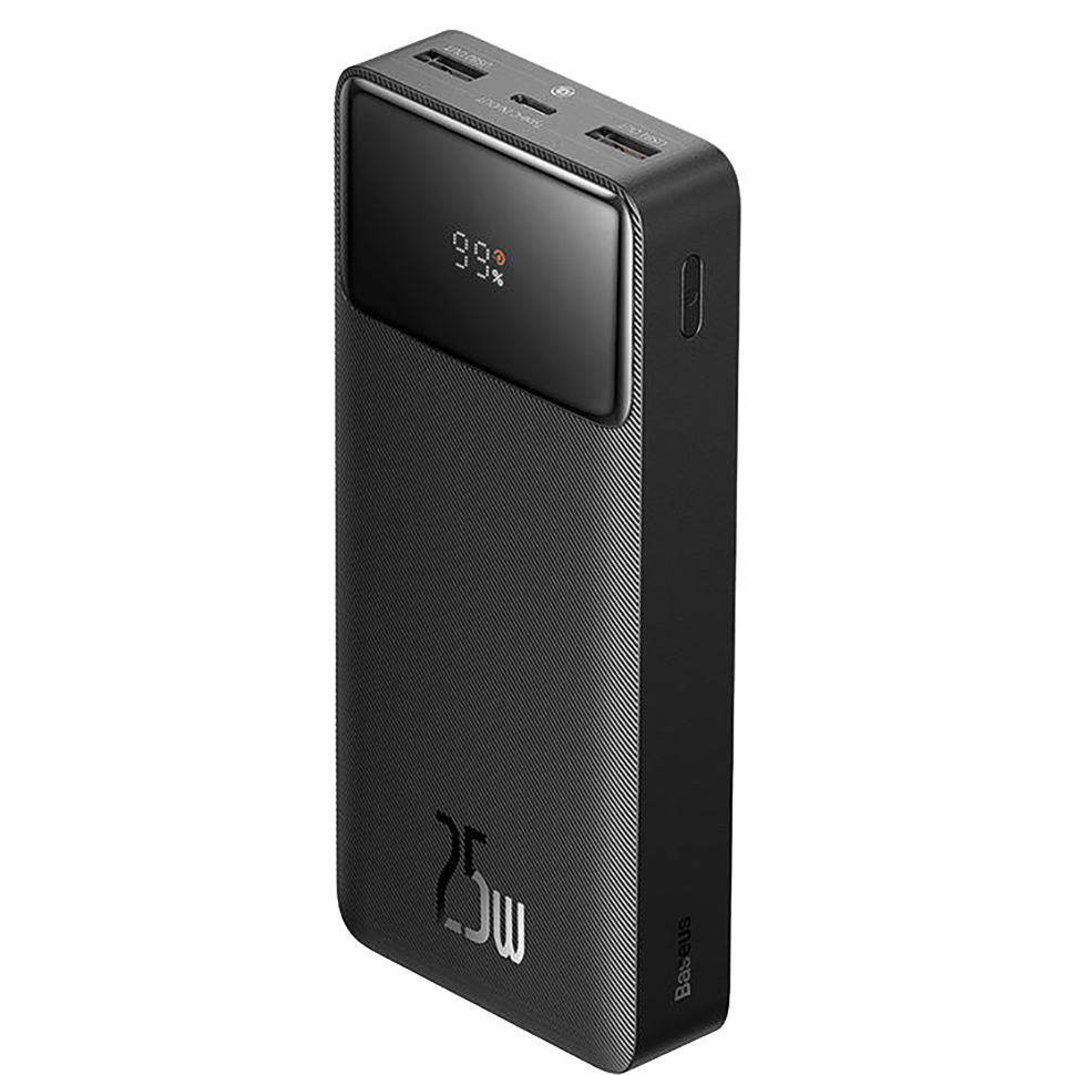 Внешний аккумулятор Baseus Bipow 20000mAh 25W Чёрный 