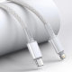 Кабель Baseus High Density Braided Type-C - Lightning PD 20W 2м Синий - Изображение 147937