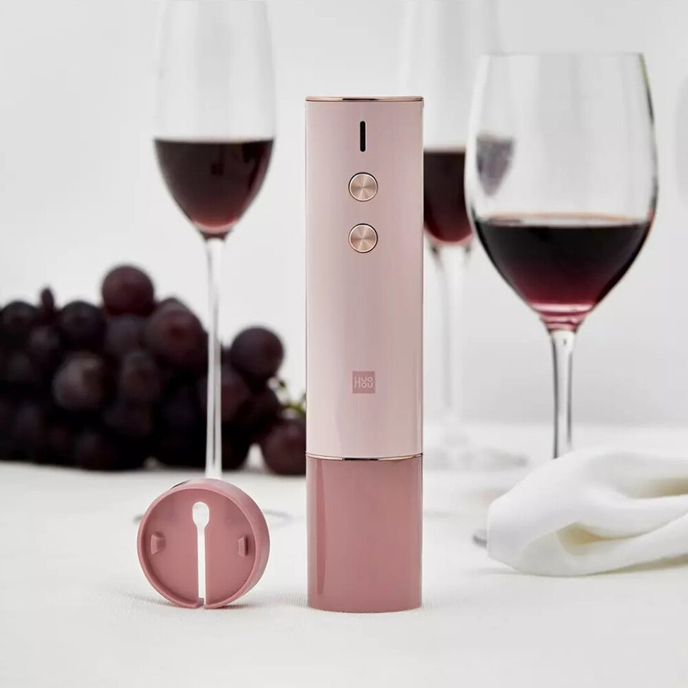 

Штопор электрический HuoHou Wine Electric Opener Синий HU0122, HU0157