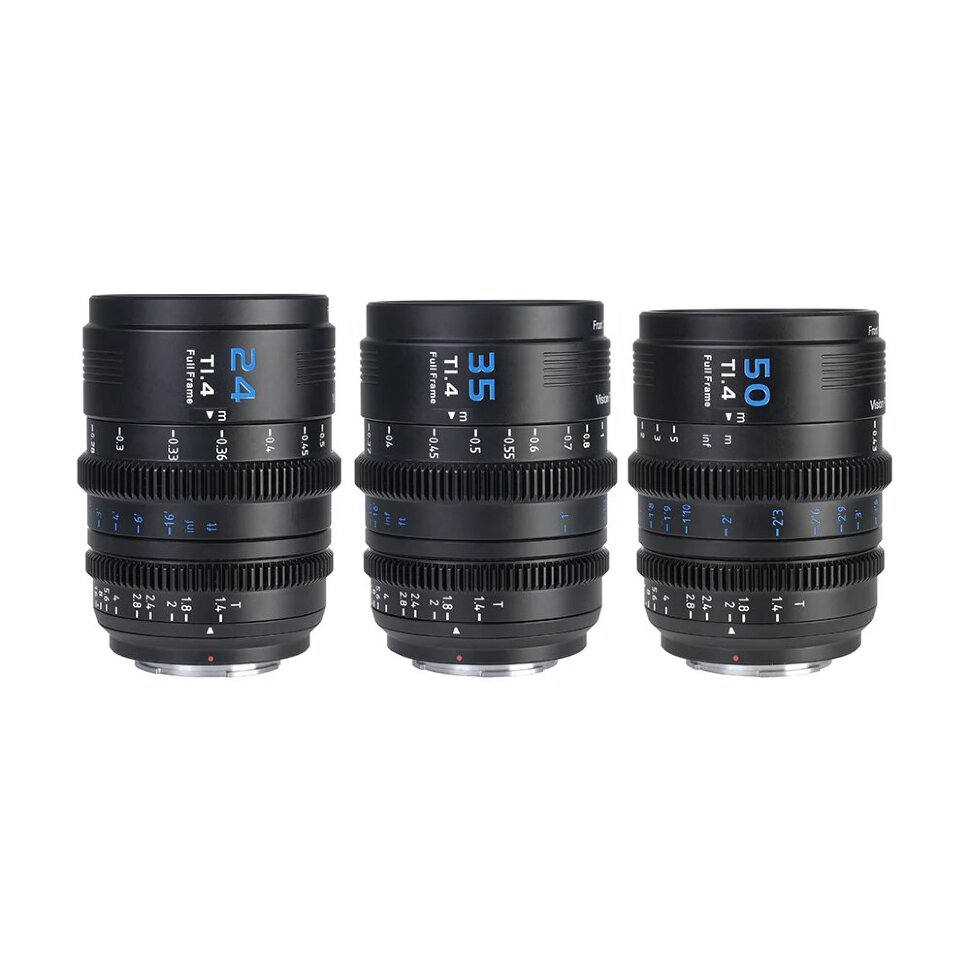 

Объектив Sirui Vision Prime 1 Cine 35mm Т1.4 FF Чёрный VP-1-35B