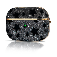 Артикул: 24809. Чехол PQY Black Star для Airpods Pro Чёрный