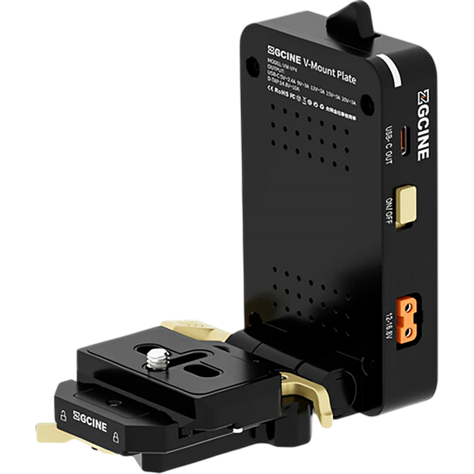 Адаптер ZGCine VM-VP4 V-mount с быстросъёмной площадкой 