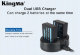 Зарядное устройство двойное KingMa BM015 для NP-W126/126S - Изображение 137071
