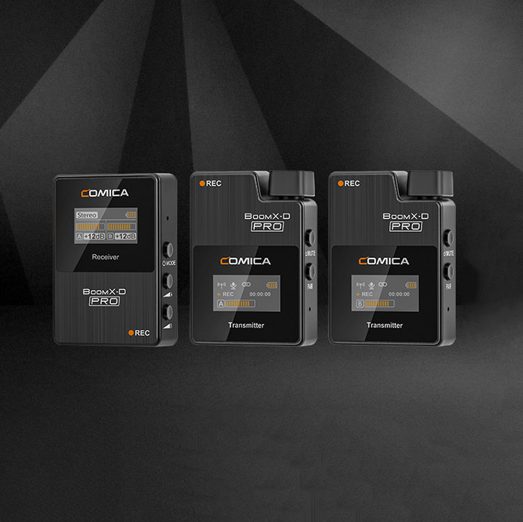 

Радиосистема Comica BoomX-D PRO D2 Чёрная BoomX-D PRO D2(Black)