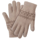 Перчатки для сенсорных экранов Friend Only Touch Screen Warm Velvet Gloves Бежевые - Изображение 110351