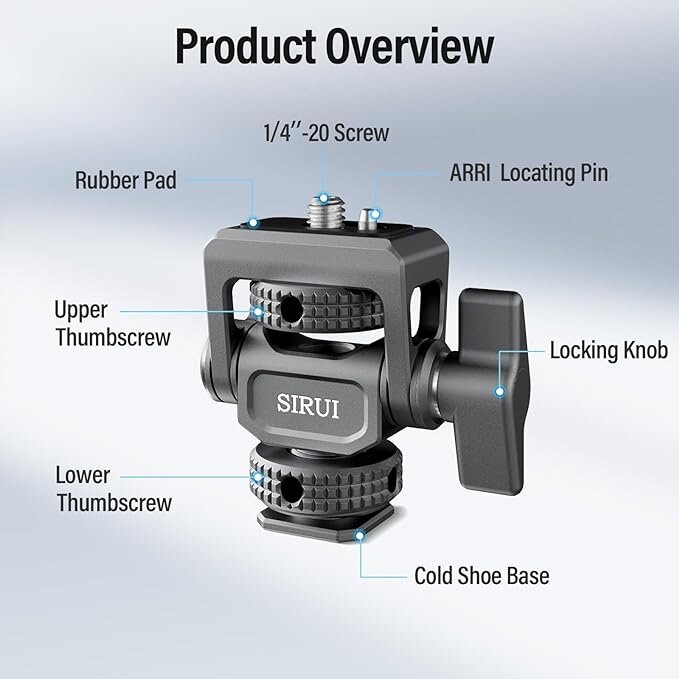 

Крепление Sirui Monitor Mount Cold Shoe SC-MC