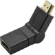 Адаптер DigitalFoto H01 360° rotatable HDMI (M - F) - Изображение 248597