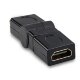 Адаптер DigitalFoto H01 360° rotatable HDMI (M - F) - Изображение 248599