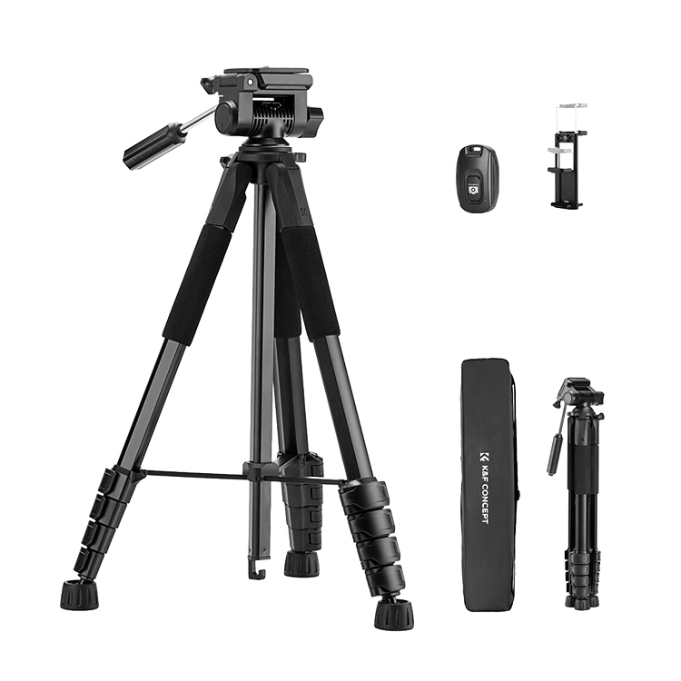Штатив K&F Concept Smart-Pro S255A3 с головой BV01 KF09.126