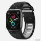 Ремешок силиконовый Nomad Sport для Apple Watch 42/44 мм Black and Slate - Изображение 95292