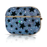 Артикул: 24810. Чехол PQY Black Star для Airpods Pro Синий