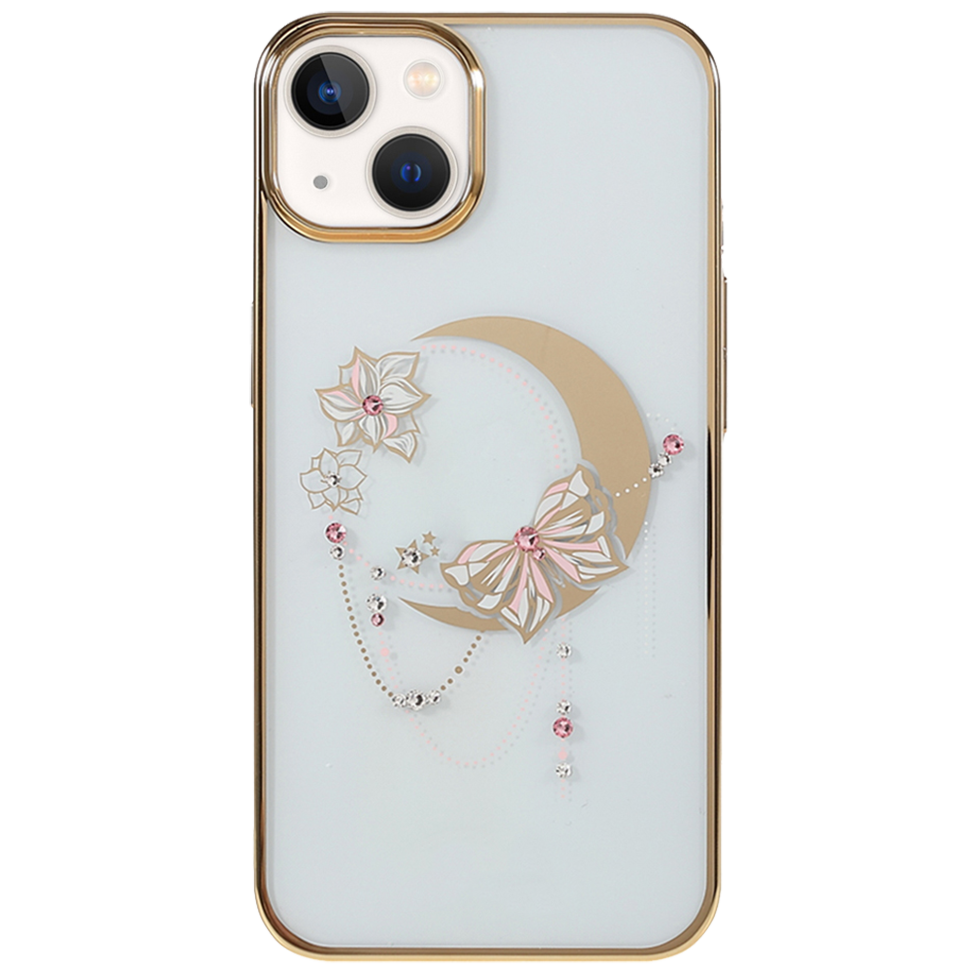 Чехол PQY Moon для iPhone 13 Butterfly 