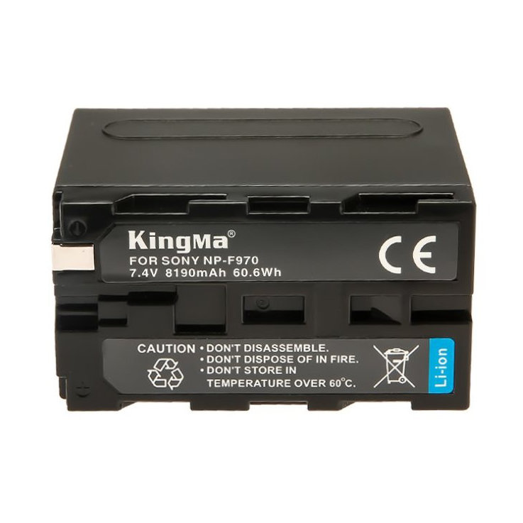 

Аккумулятор KingMa NP-F970 8190mAh