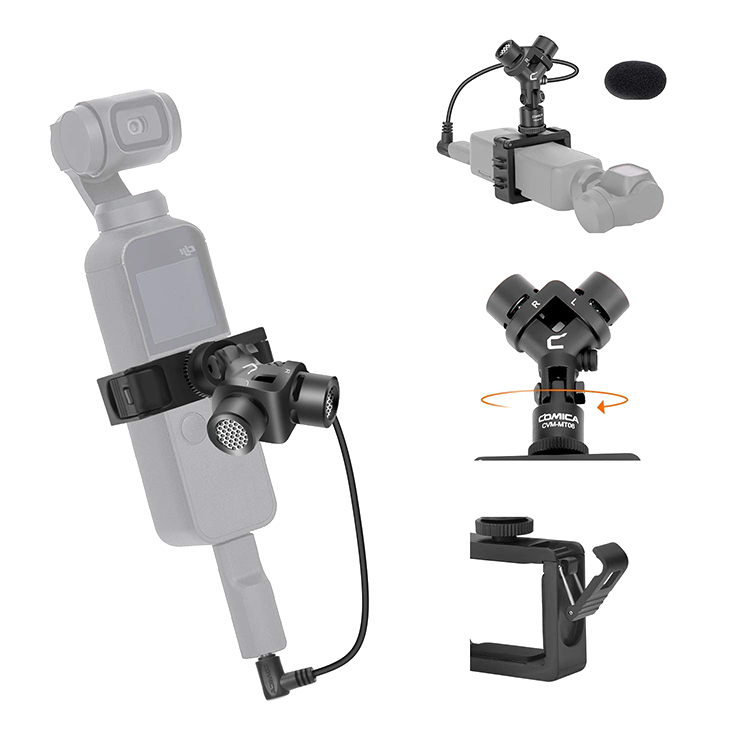 

Микрофон Comica CVM-MT06 для DJI Osmo Pocket CVM-MT-06
