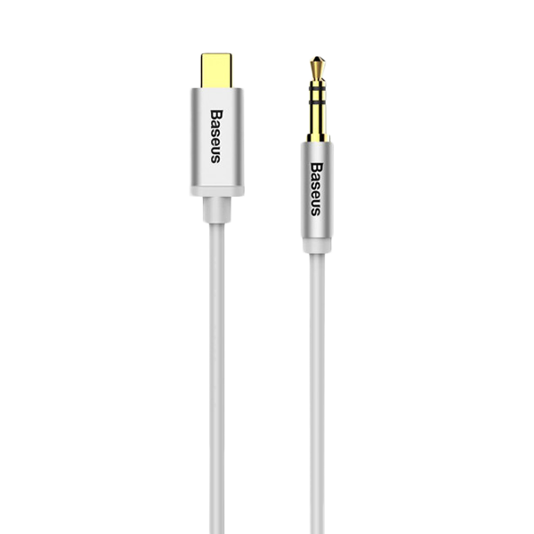 AUX кабель Baseus M01 Type-C - miniJack 1.2 м Белый 