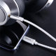 AUX кабель Baseus M01 Type-C - miniJack 1.2 м Белый - Изображение 90476
