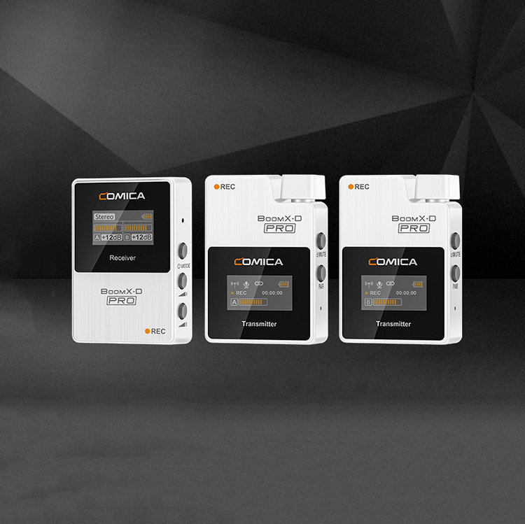 

Радиосистема Comica BoomX-D PRO D2 Белая BoomX-D PRO D2(White)