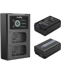 Артикул: 27410. 2 аккумулятора NP-FW50 + зарядное устройство SmallRig 3818