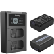 2 аккумулятора NP-FW50 + зарядное устройство SmallRig 3818 - Изображение 192012