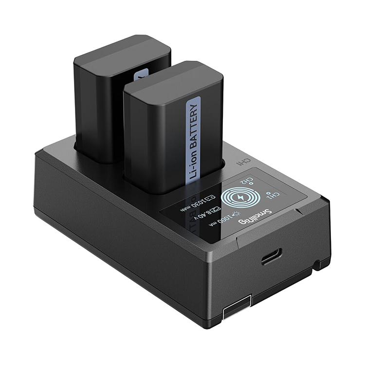 

2 аккумулятора NP-FW50 + зарядное устройство SmallRig 3818