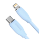 Кабель Baseus Jelly Liquid Type-C - Lightning 20W 2м Синий - Изображение 193134
