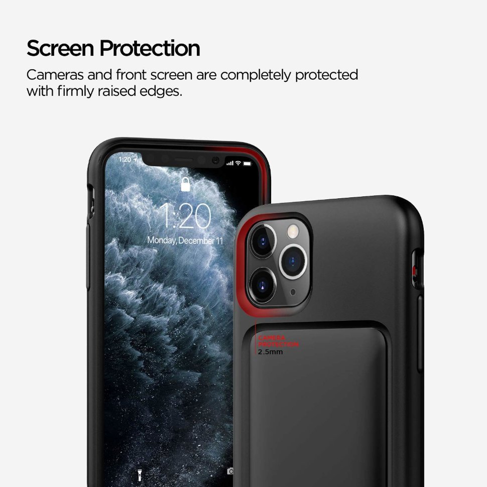 

Чехол VRS Design Damda High Pro Shield для iPhone 11 Matt Black 907587