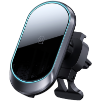 Артикул: 28810. Автодержатель с беспроводной зарядкой USAMS US-CD182 15W (Air Vent)