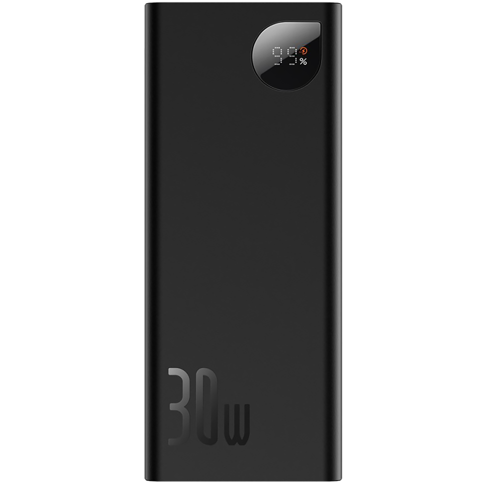 Внешний аккумулятор Baseus Adaman Metal 20000mAh 30W Чёрный 