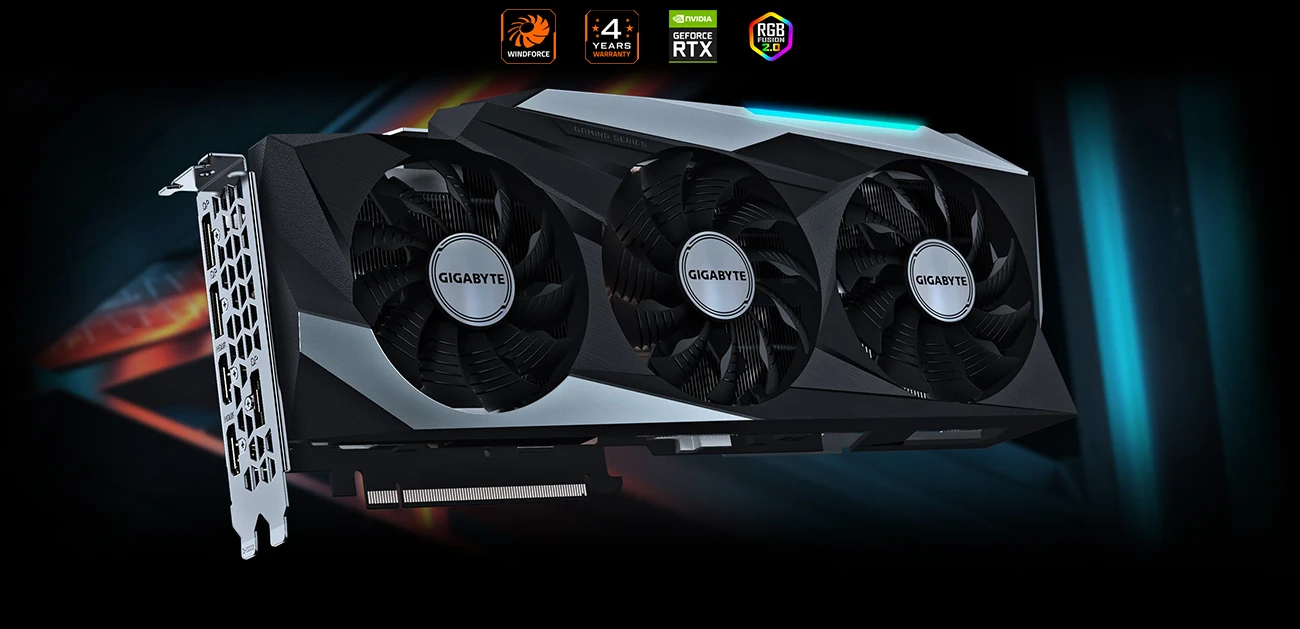 Видеокарта GIGABYTE GeForce RTX™ 3090 GAMING OC 24G GV-N3090GAMING