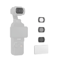 Артикул: 82211. Комплект светофильтров SmallRig Black/White Diffusion/CPL для DJI Osmo Pocket 3 (3шт)