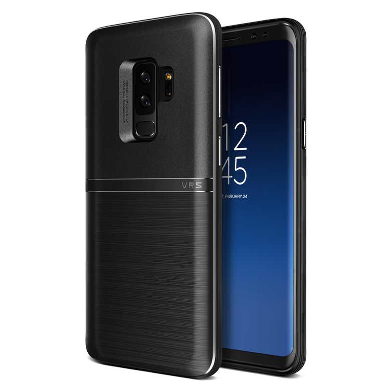 Чехол VRS Design Single Fit для Galaxy S9 Plus Black 