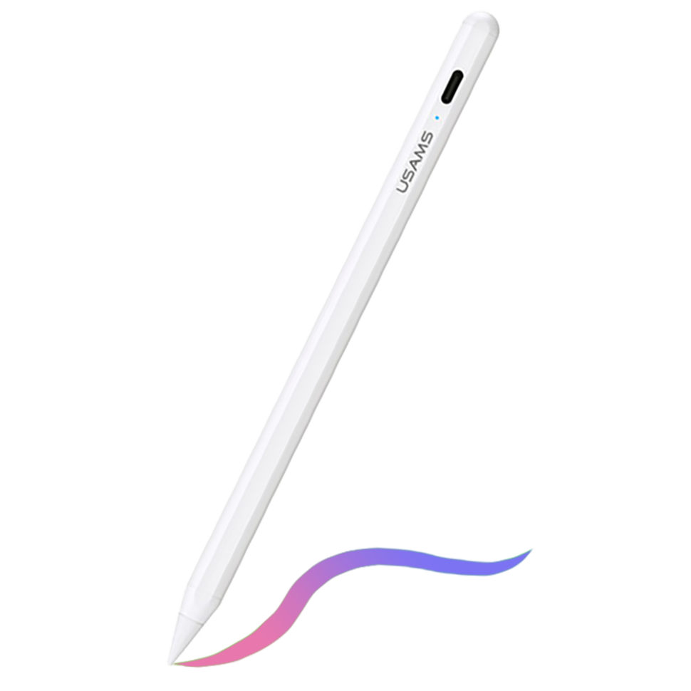 Стилус USAMS US-ZB254 Magnetic Charging Tilt-sensitive Active Touch Capacitive Stylus Pen 