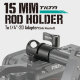 Крепление Tilta для направляющей 15мм  - 1/4" (Side Mounted) Чёрное - Изображение 207271