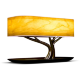 Лампа настольная HomeTree Light of the tree B2 с беспроводной зарядкой и акустикой Светлая - Изображение 139914