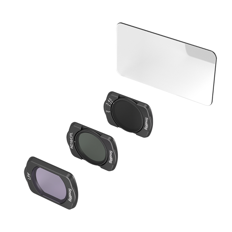 

Комплект светофильтров SmallRig VND/ND/CPL/LPF для DJI Osmo Pocket 3 (3шт) 4776