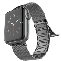 Артикул: 24012. Браслет Raptic Classic Plus для Apple Watch 42/44мм Серебро