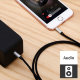 AUX кабель Baseus M30 YIVEN 1 м Чёрный - Изображение 91187