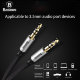 AUX кабель Baseus M30 YIVEN 1 м Чёрный - Изображение 91190