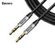 AUX кабель Baseus M30 YIVEN 1 м Чёрный - Изображение 91203