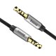 AUX кабель Baseus M30 YIVEN 1 м Чёрный - Изображение 91204