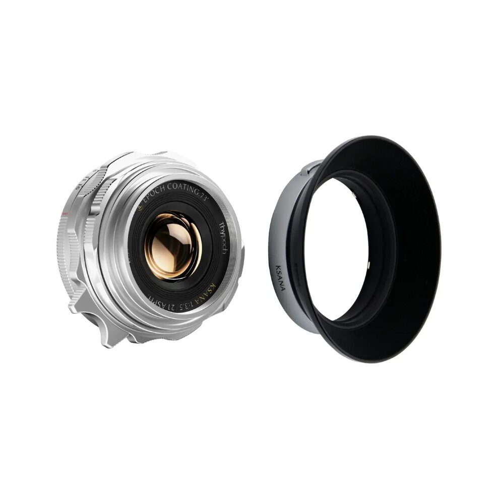 

Объектив Thypoch Ksana 21mm F3.5 FF M-mount Серебро