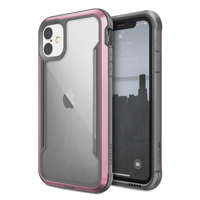 Чехол X-Doria Defense Shield для iPhone 11 Розовое золото 