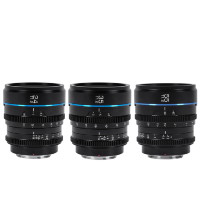 Артикул: 29912. Комплект объективов Sirui Nightwalker 24/35/55mm T1.2 S35 RF Чёрный