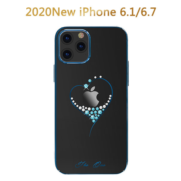 

Чехол PQY Wish для iPhone 12/12 Pro Синий Kingxbar IP 12 6.1