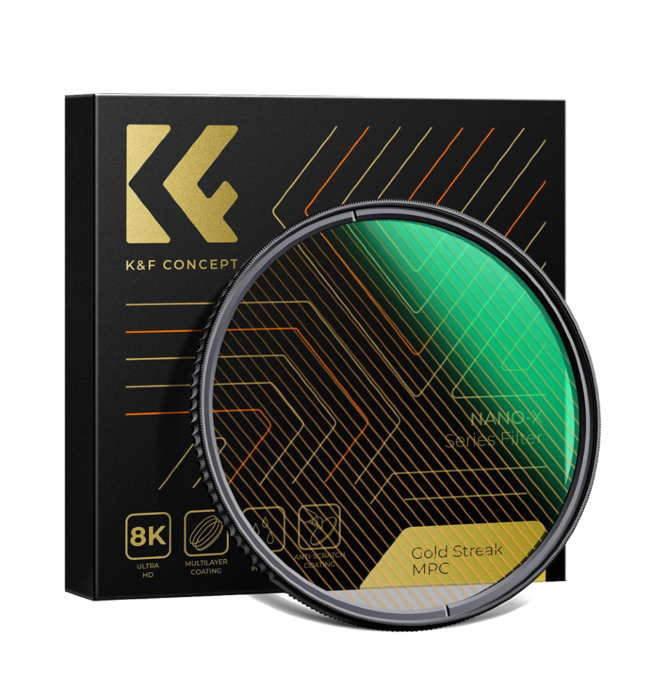 Светофильтр K&amp;F Concept Nano-X MRC Gold Streak 49мм 
