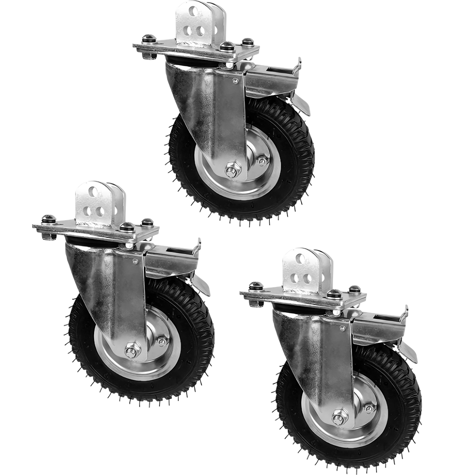 Комплект колес KUPO KC-215A 8&quot; (3шт) 