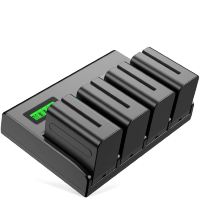 Артикул: 84113. 4 аккумулятора   зарядное устройство Powerextra NP-F970 (Уцененный кат.А)