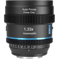 Артикул: 84313. Объектив Sirui 20mm T1.8 1.33x S35 AF Anamorphic E-mount (Blue Flare)