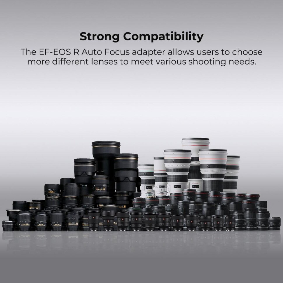 Адаптер K F Concept для объектива EF на байонет Canon R 4990₽